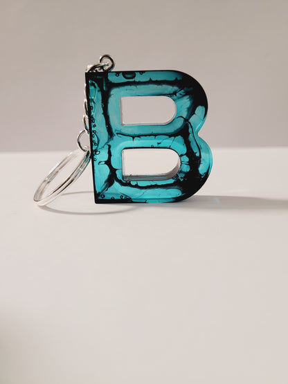 Letter B Keychain