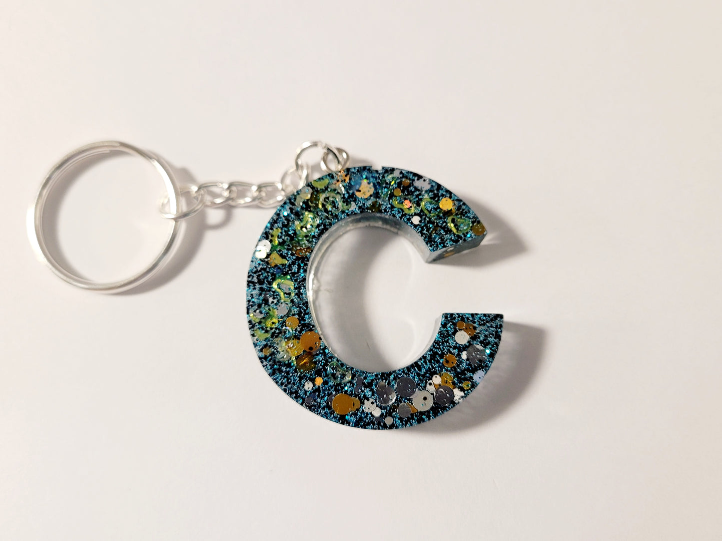 Letter C Keychain