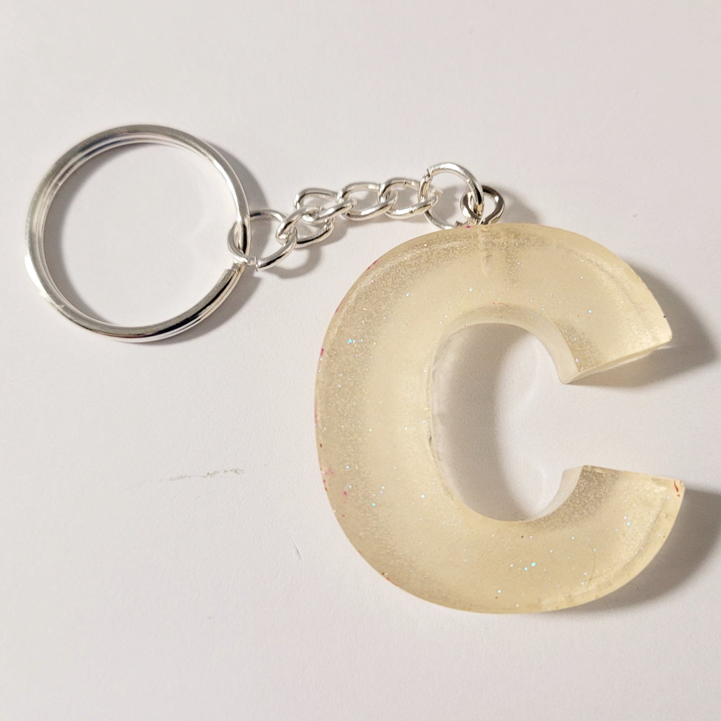 Letter C Keychain