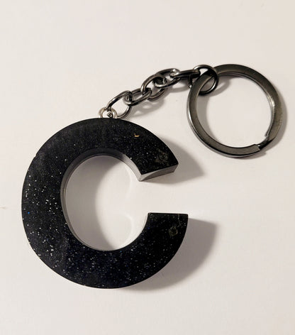 Letter C Keychain