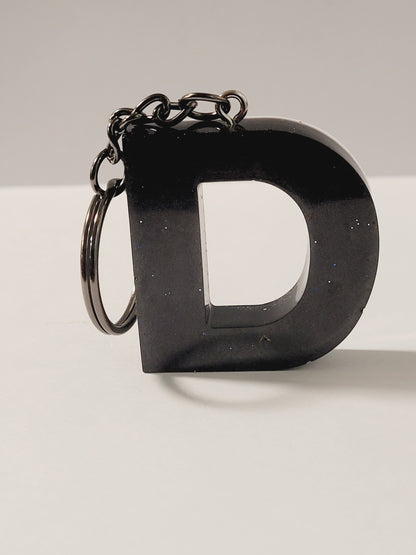 Letter D Keychain