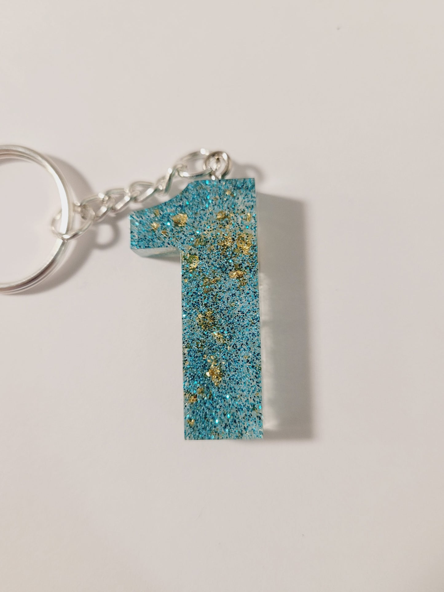 Number 1 Keychain