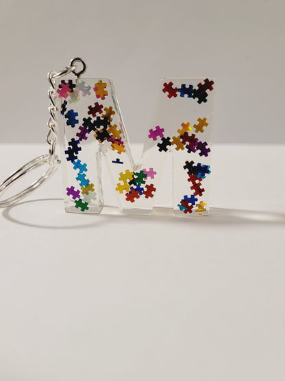 Letter M Keychains