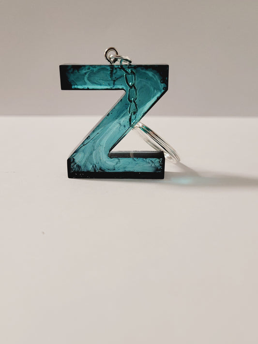 Letter Z Keychain