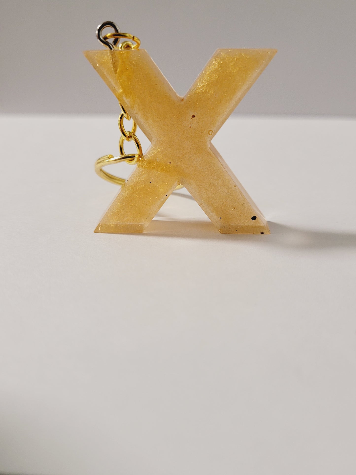 Letter X Keychain