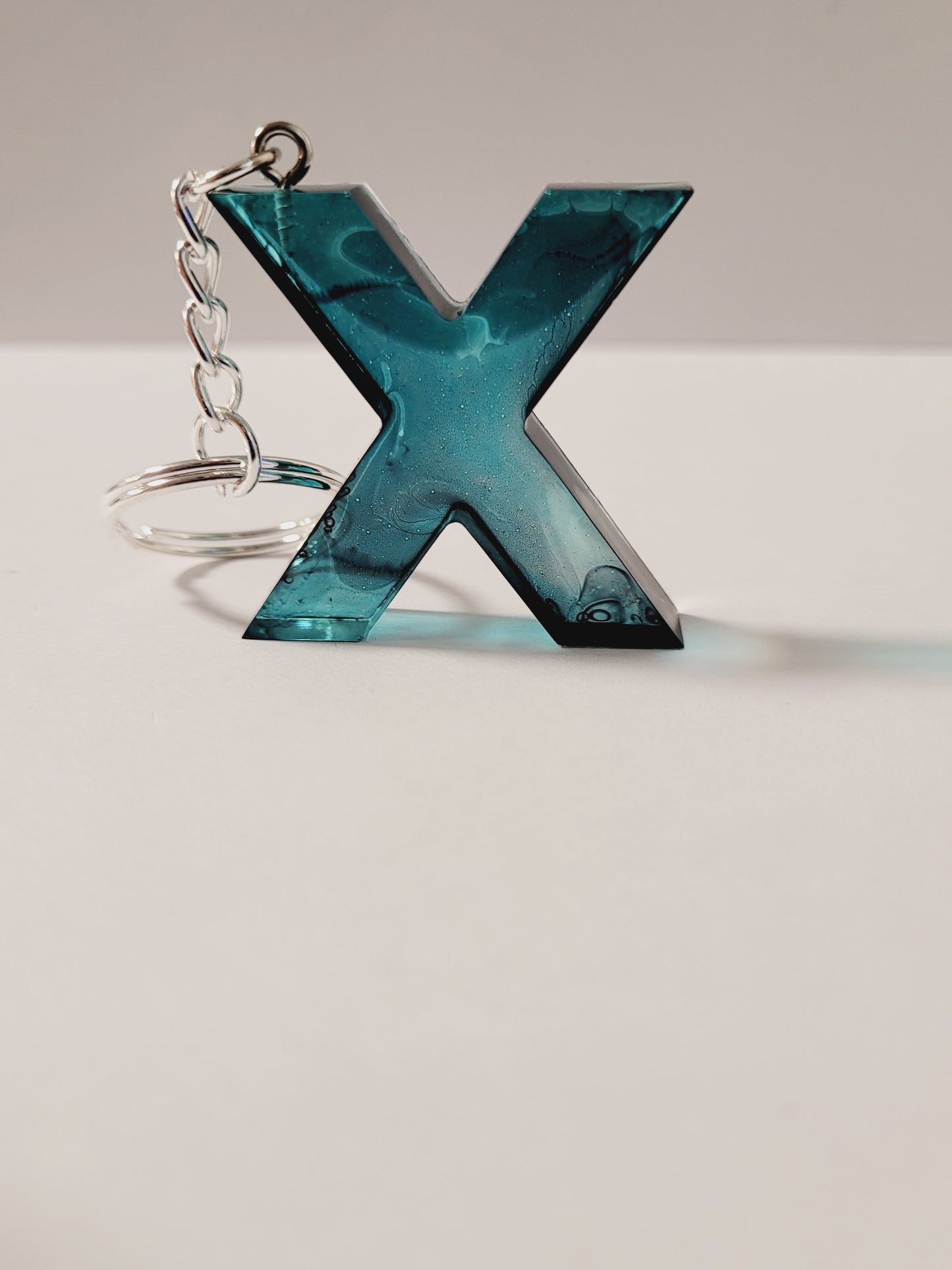 Letter X Keychain