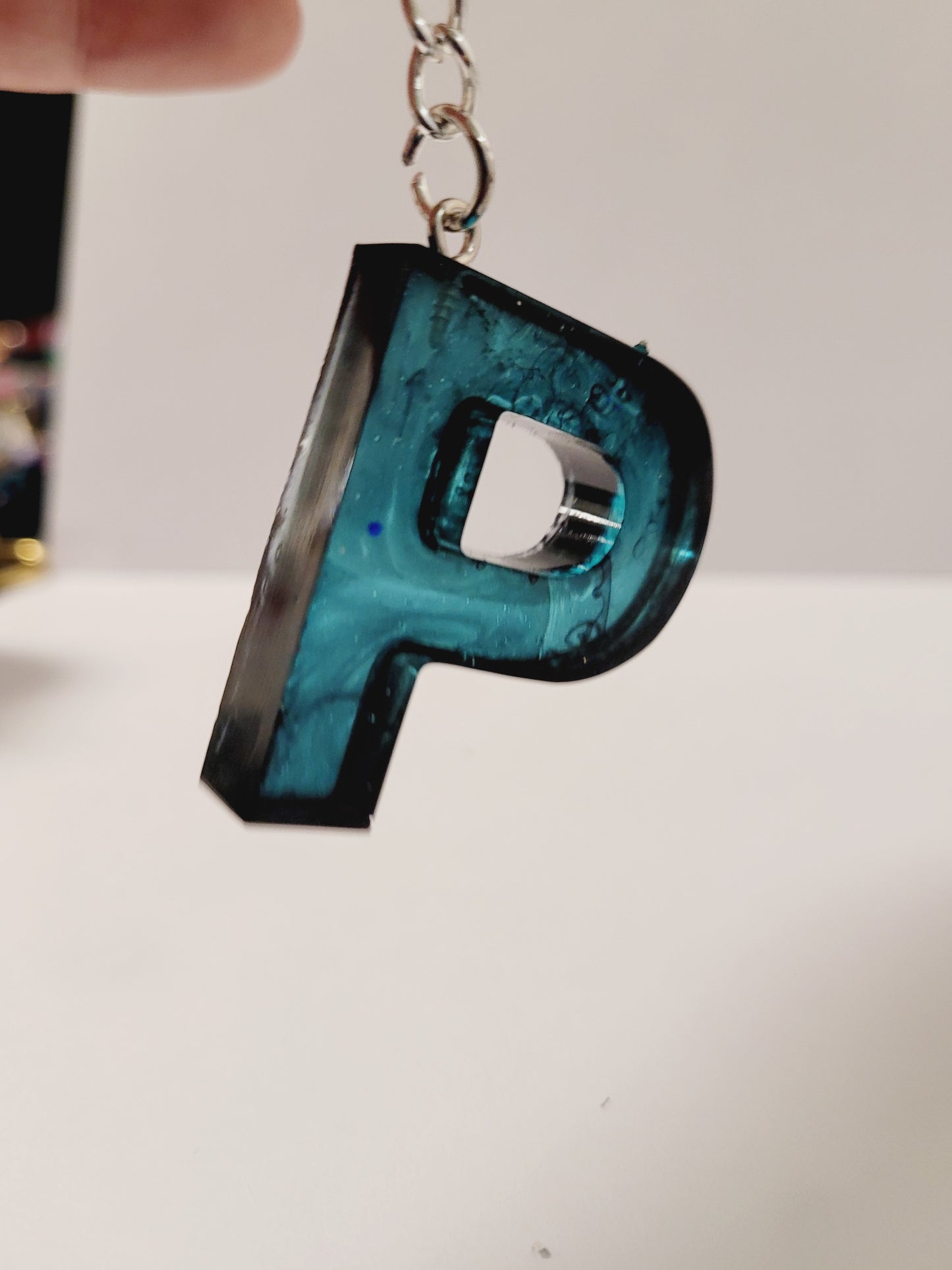 Letter P Keychains