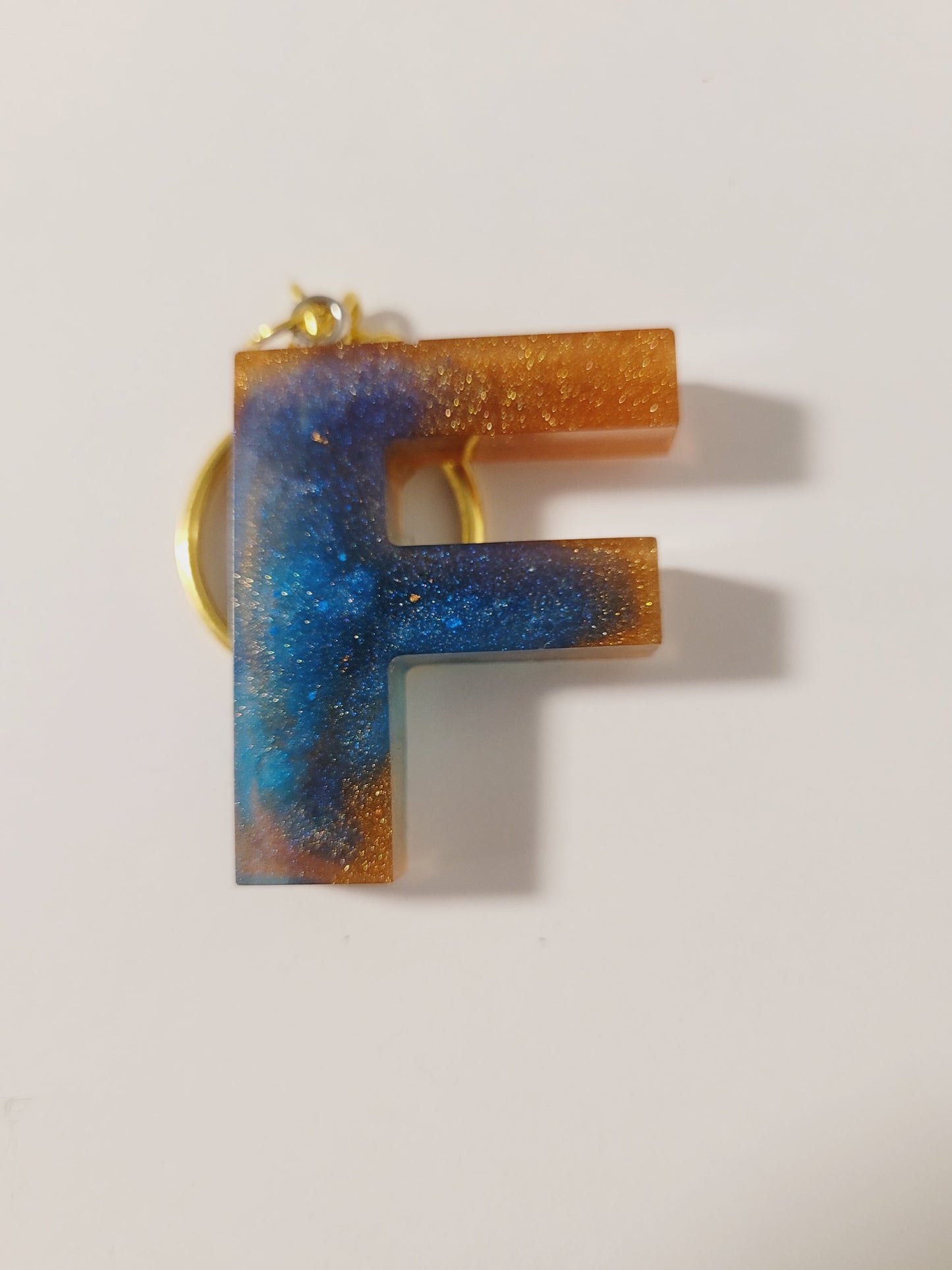 Letter F Keychain