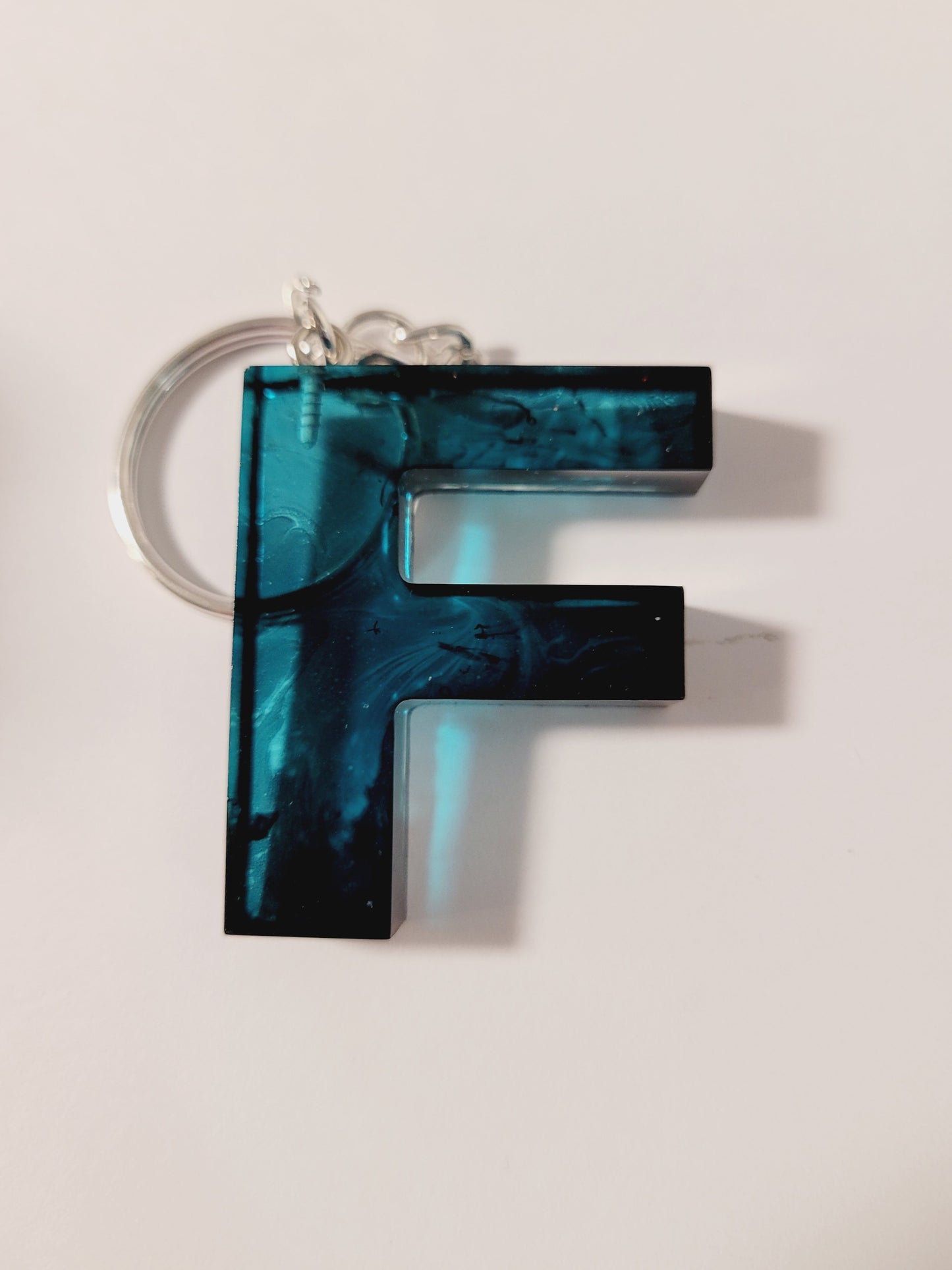 Letter F Keychain