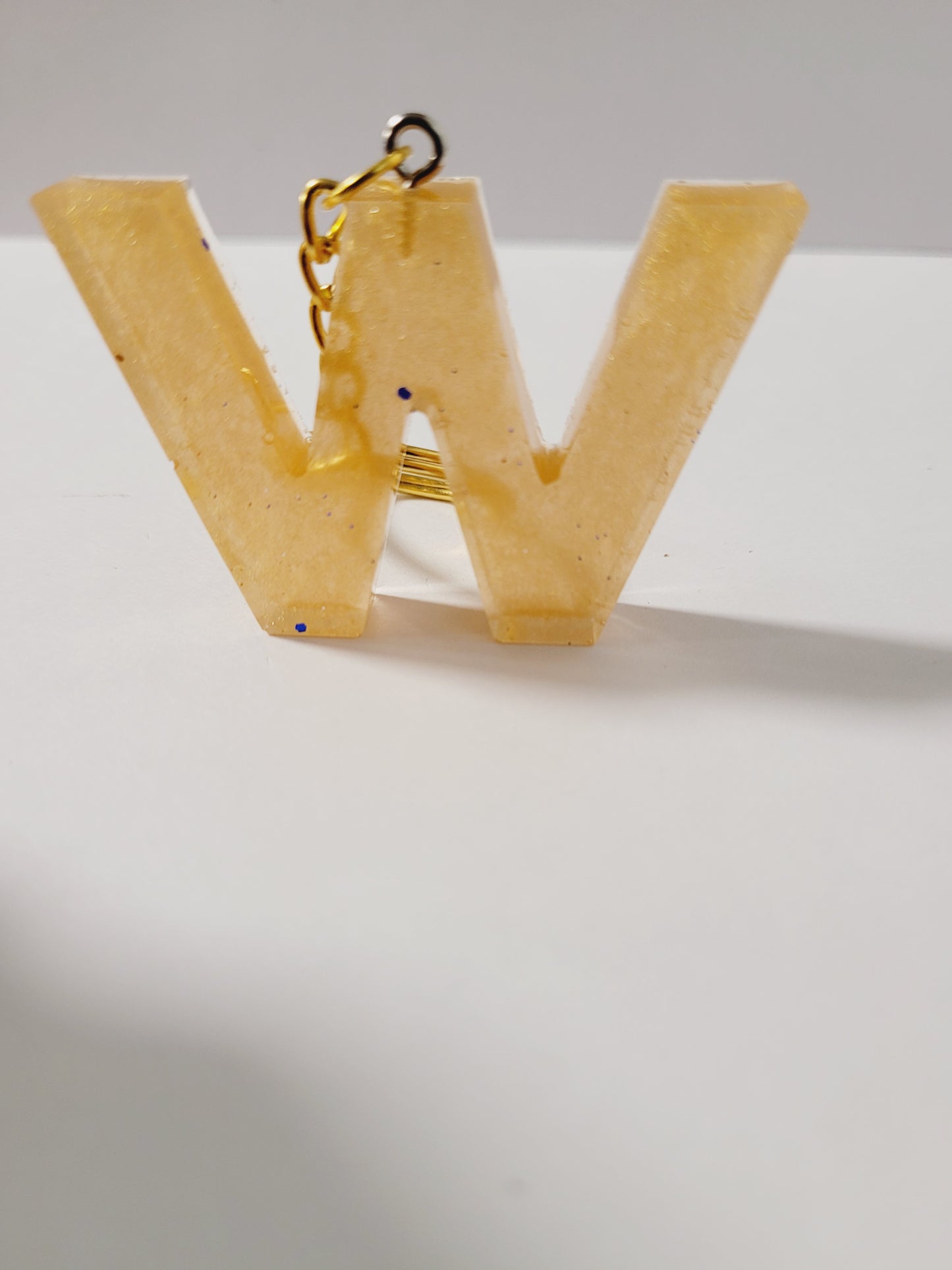 Letter W Keychain