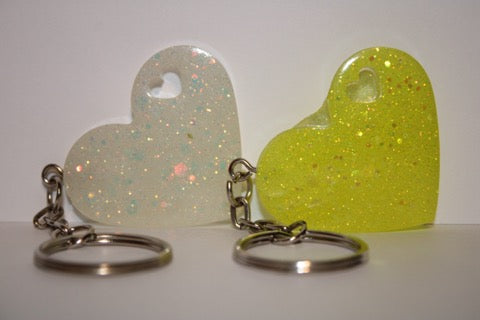 Heart Keychains