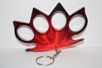 Red & Black Self Defense Keychains