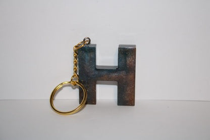 Letter H Keychain