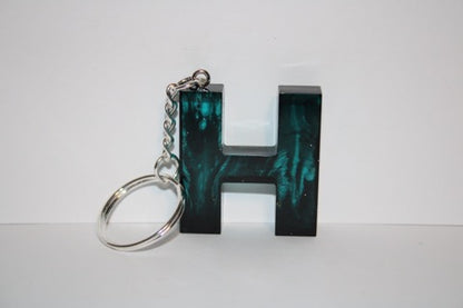 Letter H Keychain