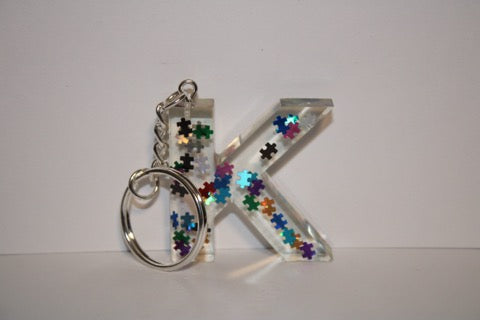 Letter K Keychains