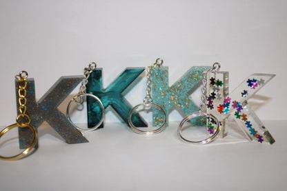 Letter K Keychains