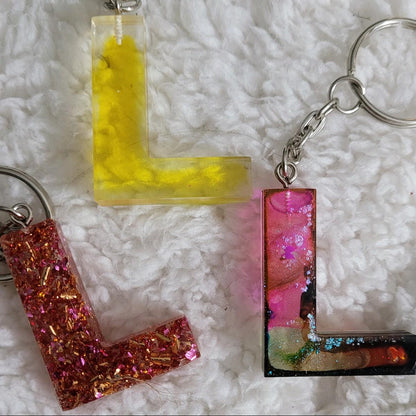 Letter Keychain