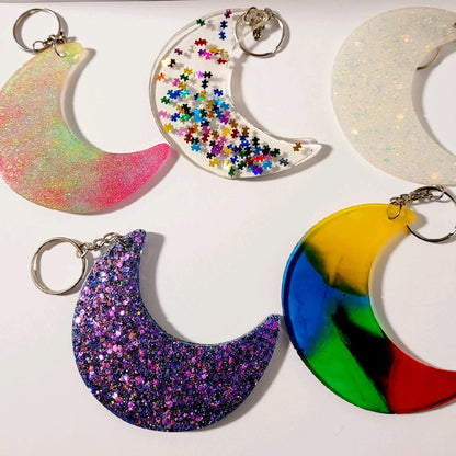 Half Moon Keychains