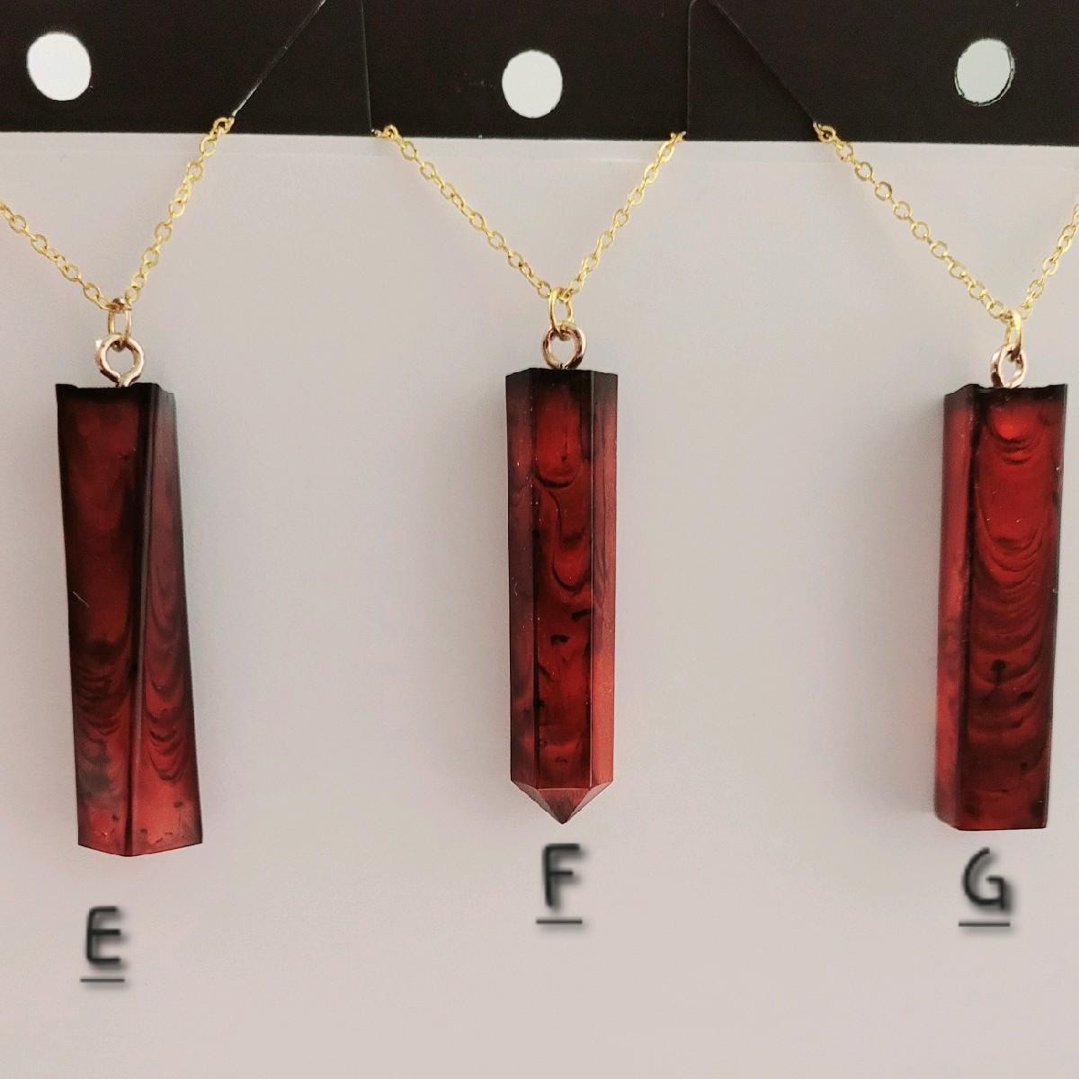 Black & Red Necklaces