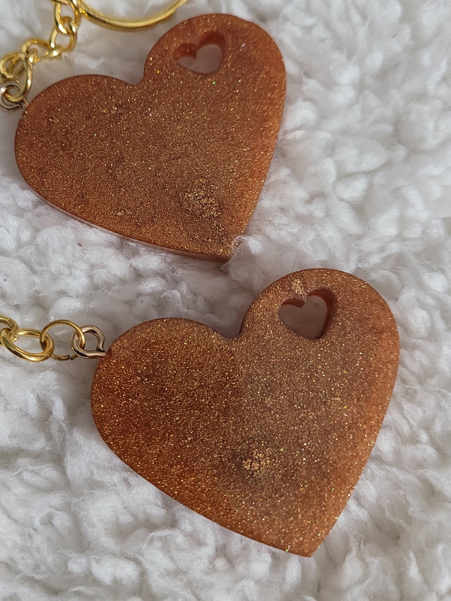 Heart Keychains