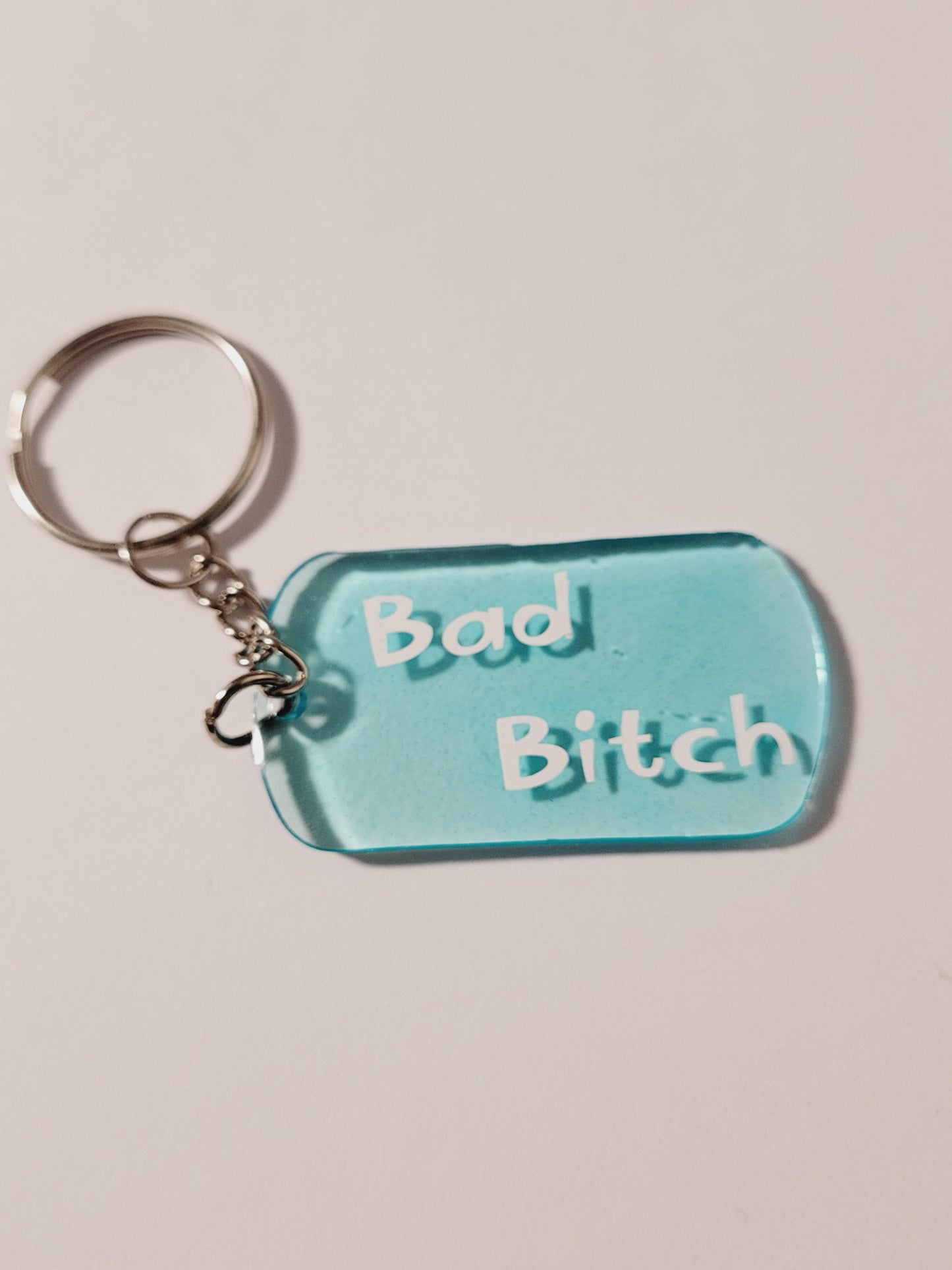 Dog Tag Keychain