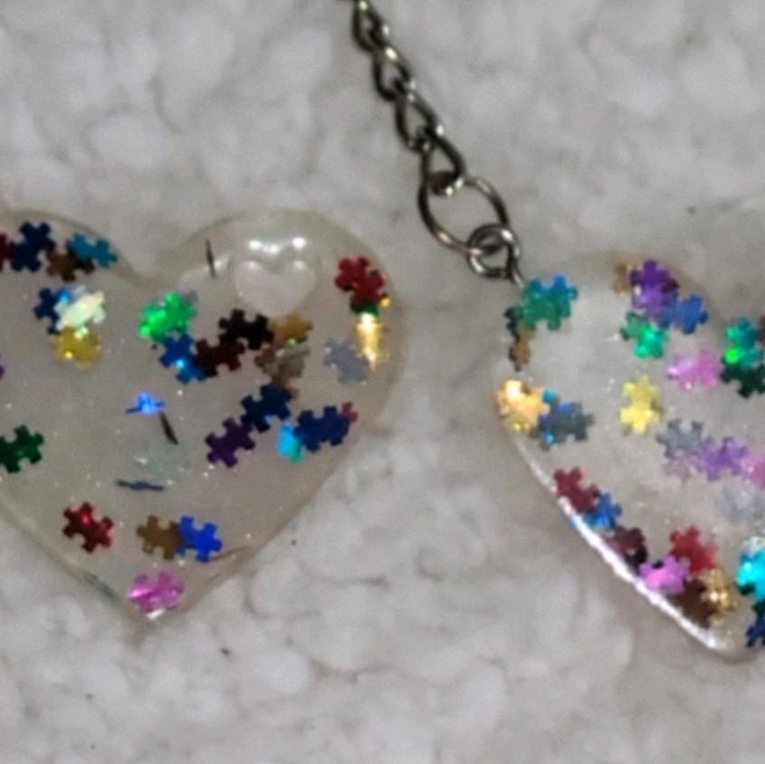 Heart Keychains