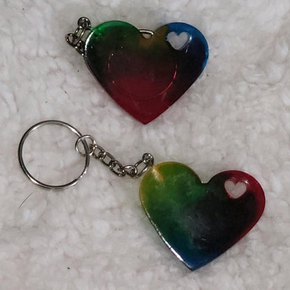 Heart Keychains