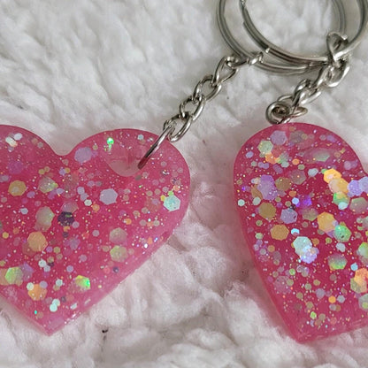 Heart Keychains