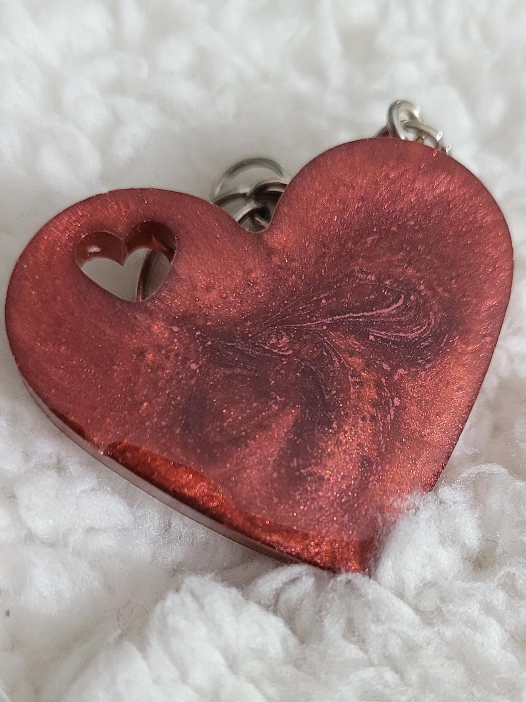 Heart Keychains