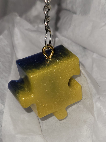 Go Blue Keychains