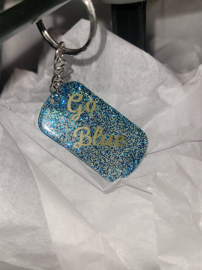 Go Blue Keychains