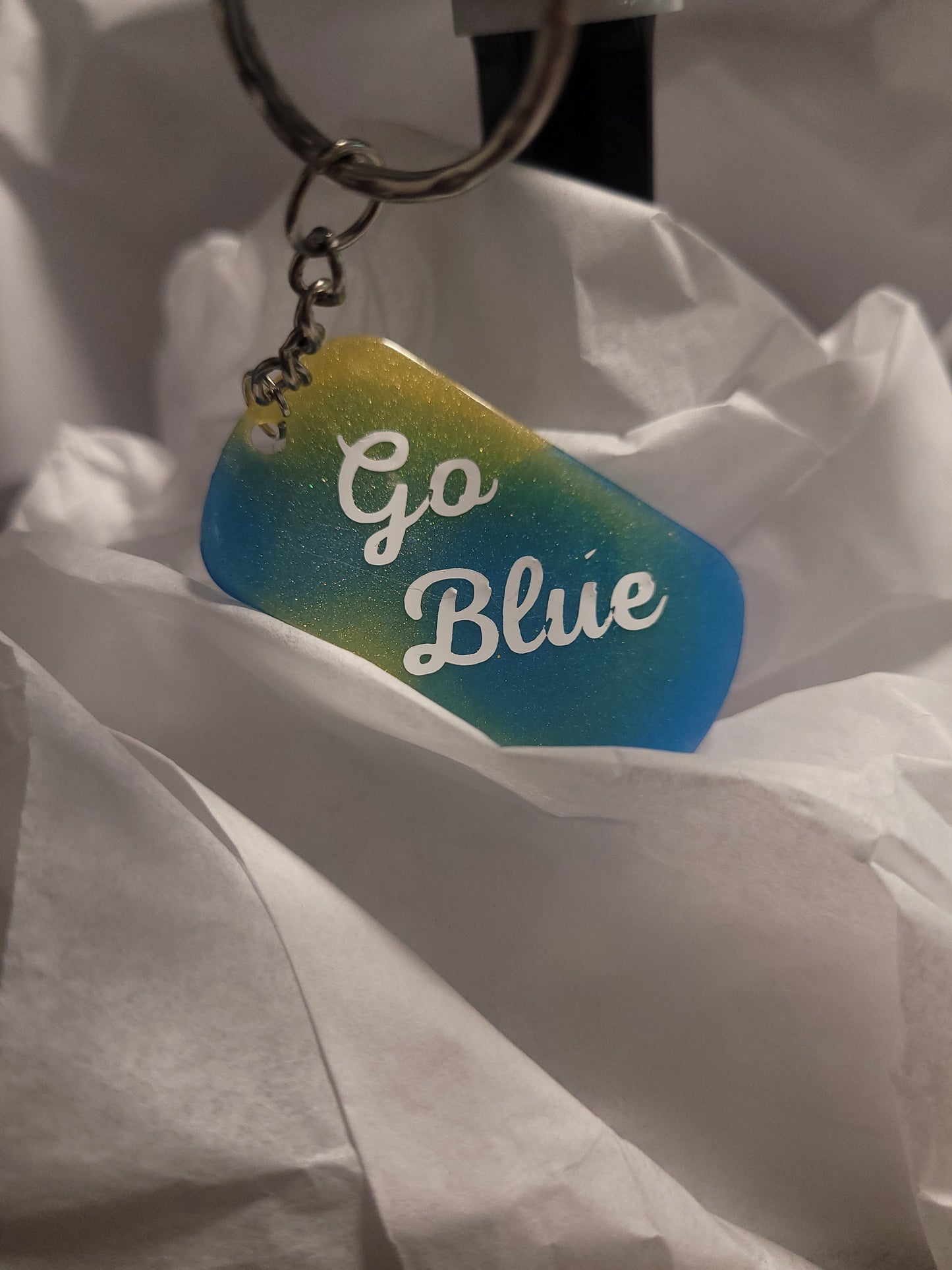 Go Blue Keychains