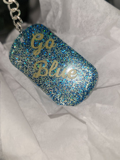 Go Blue Keychains