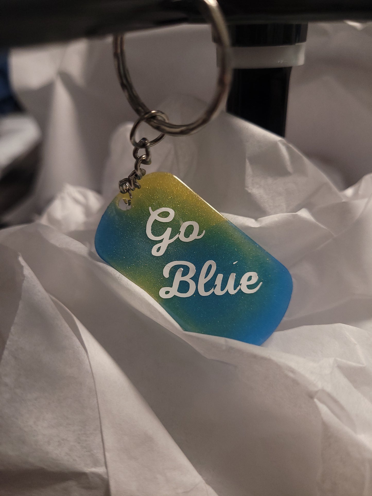 Go Blue Keychains